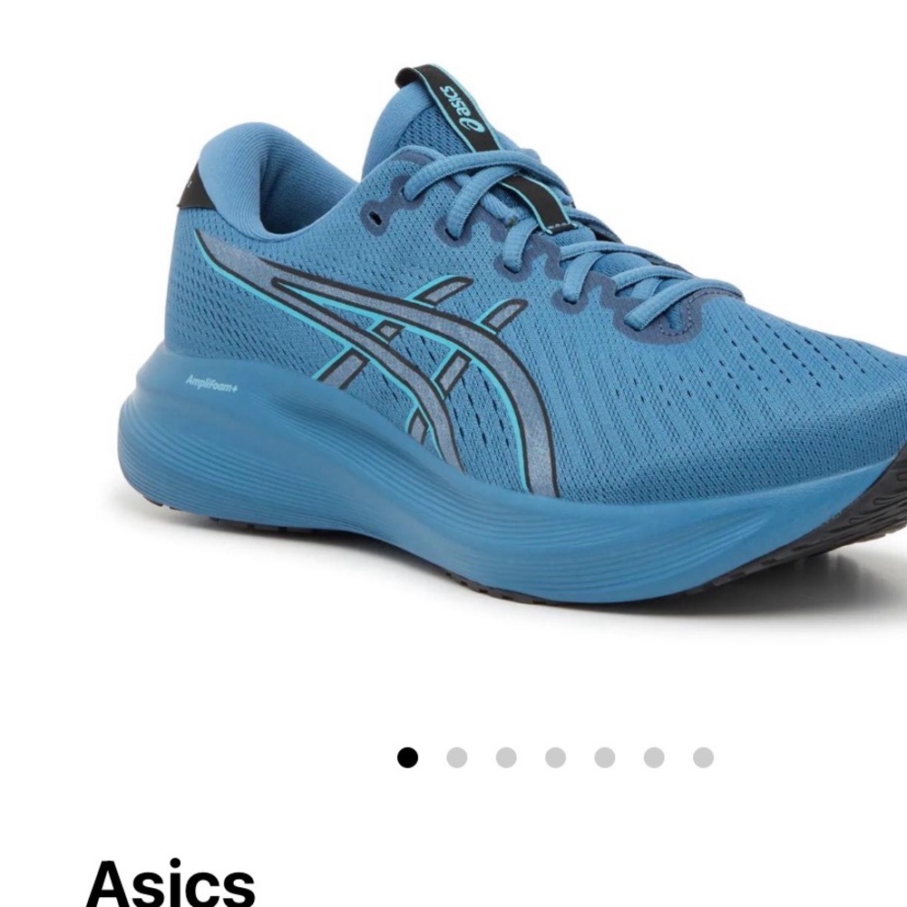 Asics men  Vibrant Blue Athletic Shoes